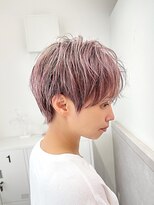 スイ(suiw)&nbsp;ベリーショートバレイヤージュピンクベージュ【suiw】昭和町