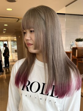 フェイス 大船(FACE) ミルクティーベージュ/エンドカラー【大船駅】太良坊航