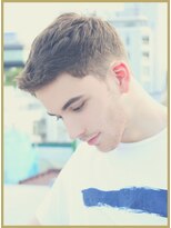 ジジバイワースホワイル(jiji by WORTH WHILE)&nbsp;アッシュブラックウルフマッシュパーマハイライト波巻きショート