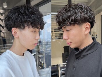 髪屋 紬の写真/chuオリジナル新デザイン <波巻きスパイラルパーマ>柔らかい動きを出しつつ、無造作な印象に＊［上中野］