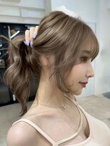 オニキス(ONYX)&nbsp;K17韓国ヘアーレイヤーカットダブルカラー透明感ブリーチなし