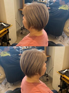 アフェクト 上大岡(affect) くびれヘア/アプリコットオレンジ/夏のヘアアレンジ/上大岡