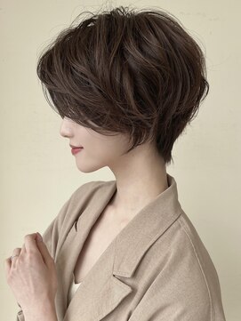 ハピネス クローバー 八木店(Happiness CLOVER) くびれショート ココアブラウン 大和八木 30代40代50代