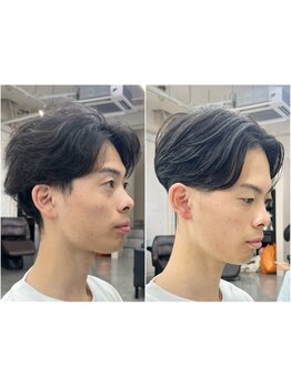 【メンズ専門サロン】髪質やクセに合わせて縮毛矯正やパーマを提案◎扱いやすく毎日のセットが簡単に[町田]