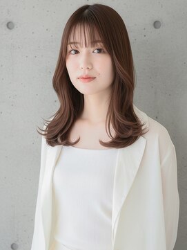 ニューヨークニューヨーク 守口店(NYNY) レイヤーセミロング×シースルーバング