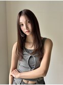 レイヤーカット/顔周りカット/透明感カラー