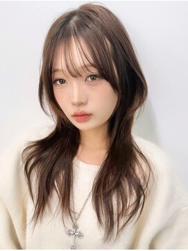 レミエ ダイカンヤマ(lemiie) レイヤーカット ハッシュカット 韓国レイヤー ハイレイヤー