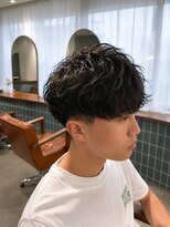 ノット(KNOTT)&nbsp;リバースセンターパート/ニュアンスパーマ/ダウンバング/松戸