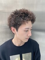 アクション セカンド 心斎橋(ACTION second)&nbsp;スパイキーショート　ニュアンスパーマ