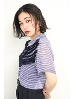 マグノリア(MAGNOLIA) クールな印象の前下がりボブパーマ