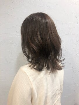 シェノン 西梅田(CHAINON) 大人かわいい/美髪/こなれミディ/くびれヘア/くすみカラー