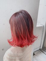 ヘアサロンエム 渋谷店(HAIR SALON M)&nbsp;レッドとハイライト☆