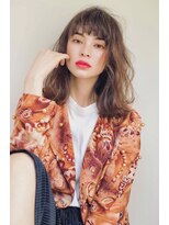 ロンドアベニール 北千住(Lond avenir)&nbsp;namie  大人セミロングウェーブスタイル