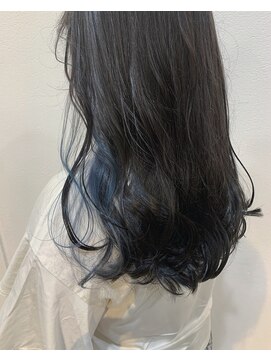 ロロネー 梅田(Lolonois) 【Lolonois梅田】ネイビーブルー☆(岡崎美咲)