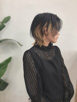 アリウス(ALIUS by posh) 【ALIUS 池袋 小川】ネオウルフ×インナーカラー×コントラスト