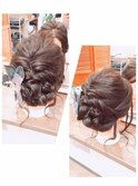 ふんわりヘアセット