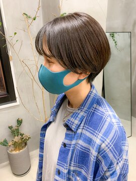 テトヘアー(teto hair) マッシュショート、スリークショート、アッシュブラウン