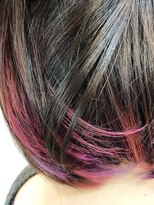 デイズ(DAYS)&nbsp;紫×ピンクのビビット系インナーカラー