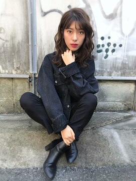 スタッド(STUD) 【STUD】ショコラブラウン×ラフウェーブ