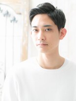 グルーミングサロン バーバー キャッスル 北浦和西口(Grooming salon Barber Castle)&nbsp;大人クールなネビージュ七三オールバックショートJ