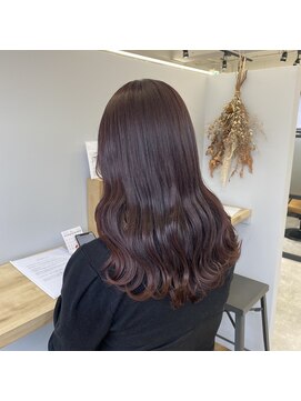 リジー(Litzy) ピンクブラウンカラー【三國麗奈】