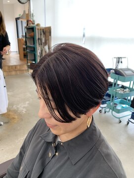 マンタップヘアー(Man Tap Hair) 刈り上げマニッシュショート
