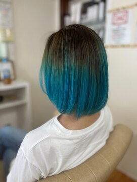 ルルスス 中庄店(rursus nakasyo) シアンカラー