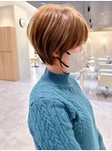 丸みショートボブ