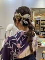 ヘアー ガーデン ルノン(Hair Garden Lunon) ブライダルヘアメイク出身!たくさんのヘアメイク着付けに携わる