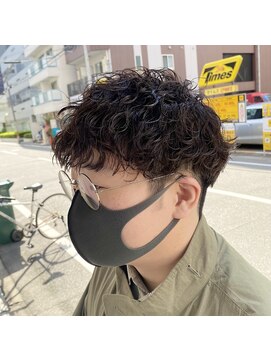 ハシゴ(hasigo.) 波巻きパーマ 大阪メンズパーマ