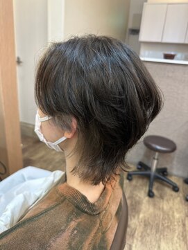 ベルプロッドバイアルター 千葉(bel. prod by aL-ter) 【bel.高野】グレージュカラー/シルキーベージュ/斜めバング