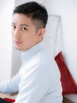 アルバハナレ 横浜(αlba HANARE) 関内/髪質改善/ツーブロックマッシュ×フェードカットa