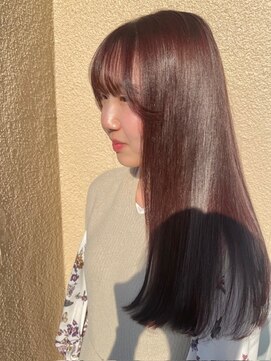 シンク オモテサンドウ(sync omotesando) お肌の色が綺麗に見える艶感透明感カラー