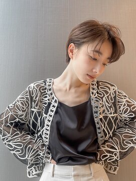 ハルキミナト ジャパン ヨコハマ(HARUKI MINATO japan YOKOHAMA) ハンサムショート/センターパート20代30代40代50代