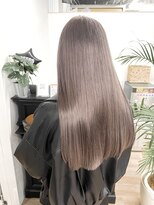 ニコ トウキョウ 渋谷(nico TOKYO)&nbsp;ミルクティーベージュ/髪質改善/ダブルカラー/ケアブリーチ/20代