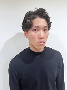 トロープバイロロン(TROPE by LORONG) メンズ　パーマ　ツーブロック