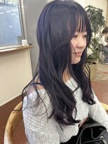 パークレーン アイス イヴェン(park lane ICI yeven)&nbsp;ブリーチなし　青みラベンダー　パープル　/akari