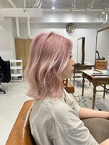 ネイロ 錦糸町(NeiRo)&nbsp;魅力倍増カールセミディシアーカラーダークアッシュショートヘア