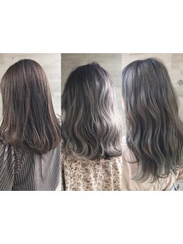 話題のイルミナカラーで艶感のある最旬カラーもCherieにお任せ【髪質改善/イルミナカラー/トリートメント】