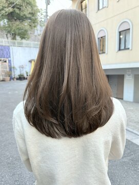 ティエラ 原宿 表参道(Tierra) 原宿表参道Tierra 柔らかな色味が可愛いオリーブブラウン*