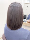 ミディアムボブ/ロング/髪質改善ヘアエステ/ナチュラルブラウン