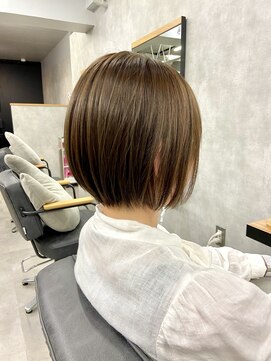 クラン 岡本(Chlan) 小顔大人ショートボブ　丸みショート　ミニボブ