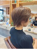 大人美人くびれヘア艶感結べるボブうる艶髪レイヤーカット