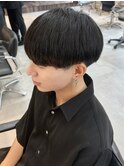 曲がる縮毛矯正/縮毛矯正/センターパート/千葉駅/千葉/齊藤大樹