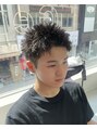 ジーニー 本厚木(Genie) 本厚木駅/メンズカット/スパイキーショート/フェード/パーマ