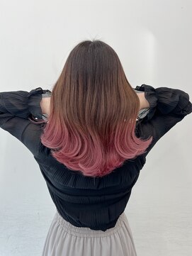 アライブ キチジョウジ(ALIVE Kichijoji) 【ALIVE吉祥寺】ピンクベージュグラデーションカラー