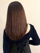 ミロアヴィタ 平尾(miroa vita)&nbsp;髪質改善 艶髪 アッシュブラウン 顔周りレイヤー 20代 30代