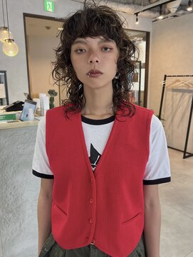 ソイデュエ 梅田(soi due) ウルフパーマ/レイヤーカット/グランジヘア/@村中仁人