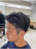 かきあげビジネススタイル