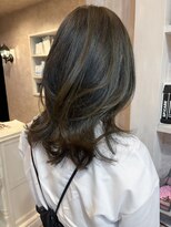 キャアリー(Caary)&nbsp;福山人気20代30代40代赤味撃退オリーブグレージュくびれ美髪艶髪